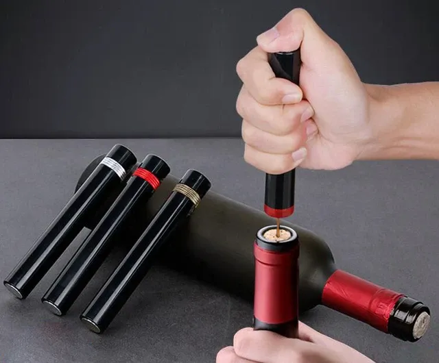 VINENCO AIR PRESSURE PUMP WINE OPENER