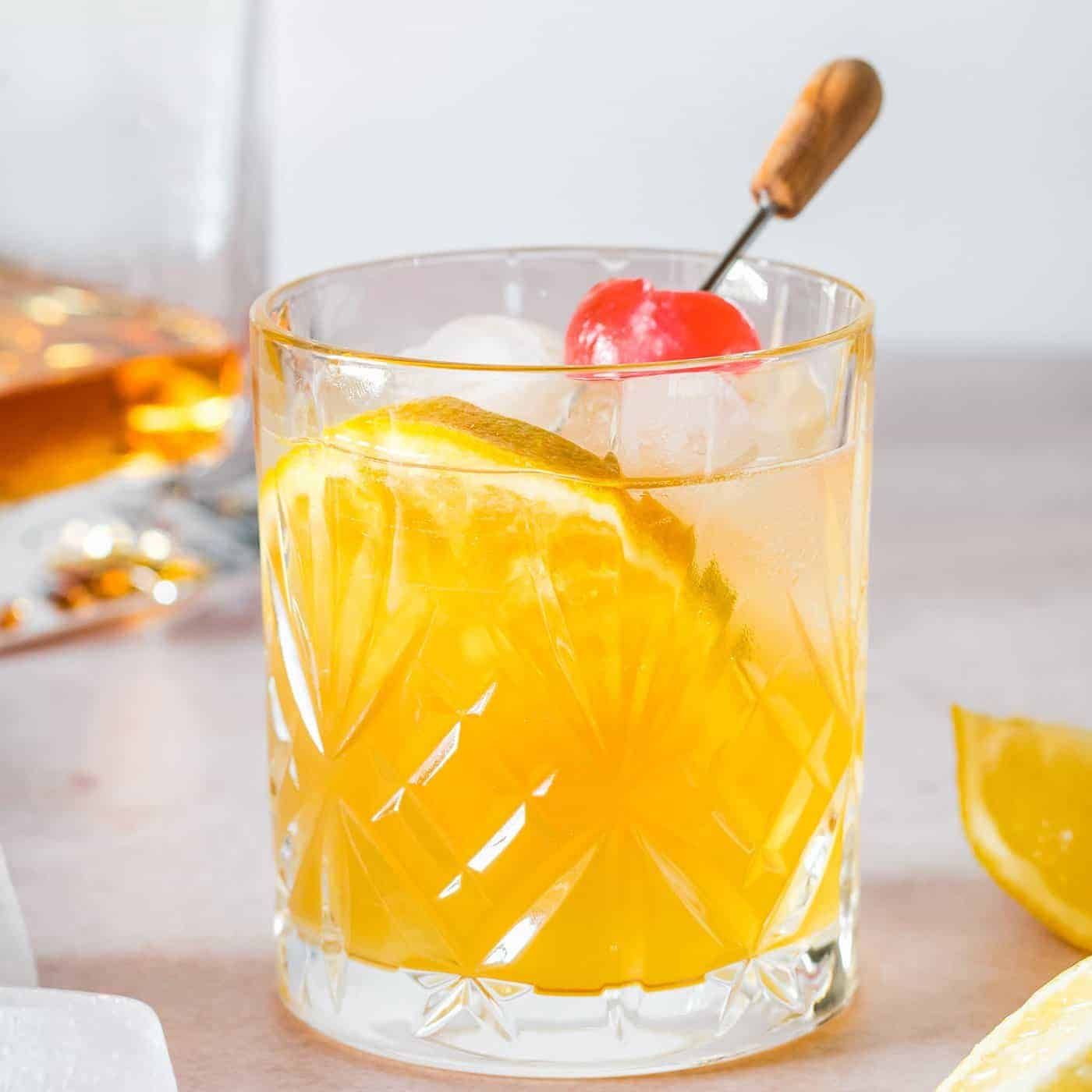 Whiskey Sour cocktail recipe