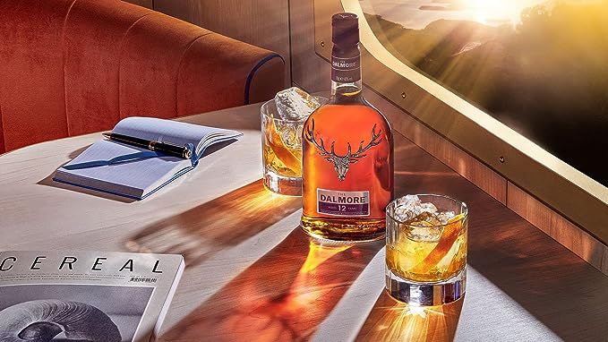 The Dalmore 12 Year Old Single Malt Whisky glass