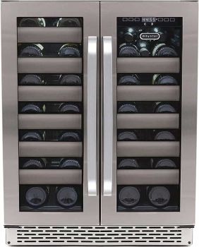 Whynter BWR-401DS 40 Bottle Dual Zone Wine Refrigerator